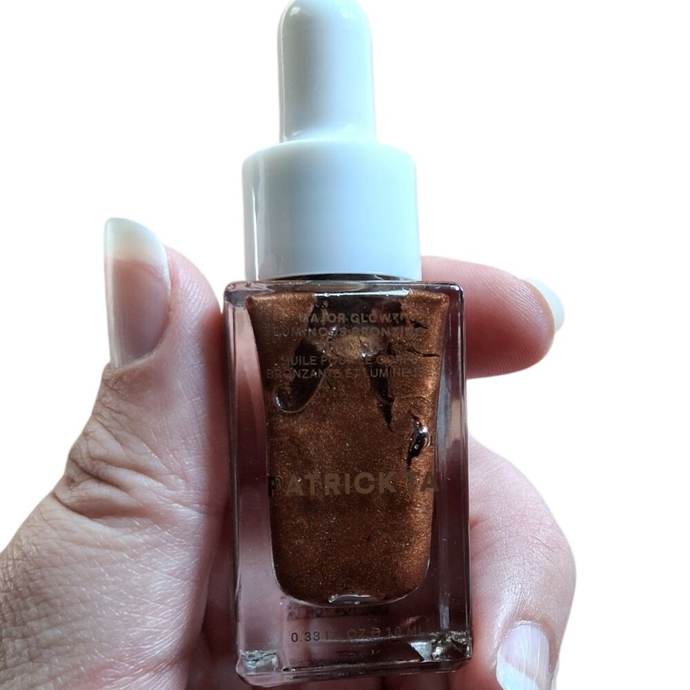 NEW Patrick Ta Major Glow Luminous Bronzing Oil .33 Fl Oz